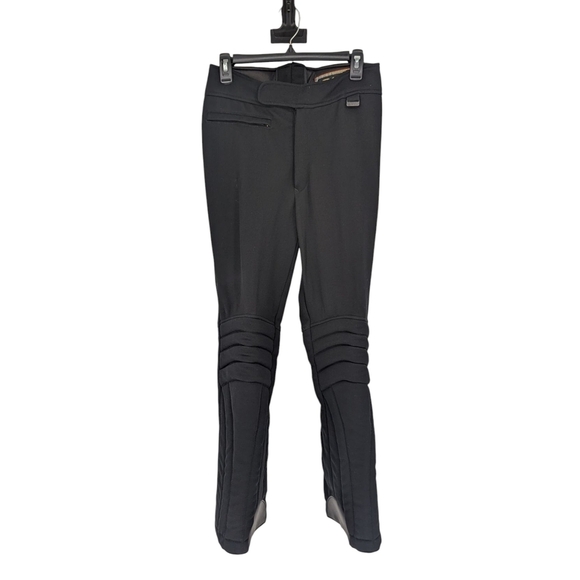 Men's Vintage Ossi Skiwear Wool Nylon Pant Black Size 30 performance wear winter - Picture 1 of 14